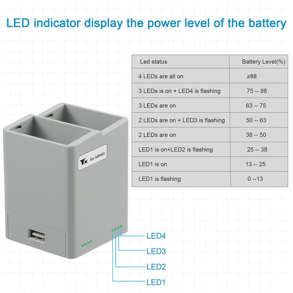 3 Pro Power Tilbehør-Intelligent Flybatteri Intelligent Flyging