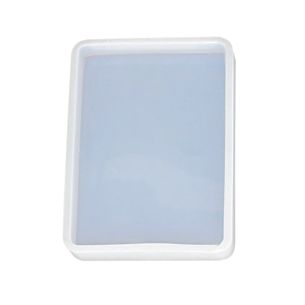 Rektangel Firkantet Oval Rund Resin Form Krystal Epoxy Silikone Form DIY smykker