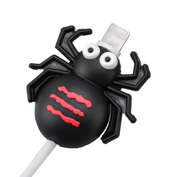 Söt insektsform USB -laddarkabel Cover för smarta telefoner 2