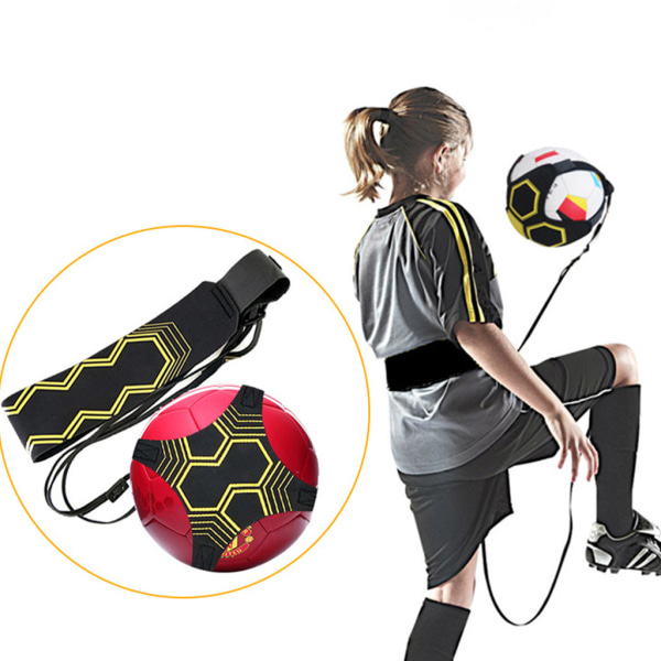 Bälte och elastiskt rep Perfekt för förbättring av fotbollsfärdigheter Träning Fotboll Fotboll Kick Träningsutrustning Bälte