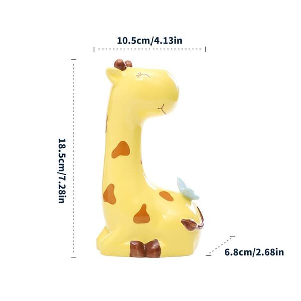 Moderne dekorative vaser midtstykke giraff form keramiske vaser blomstervaser