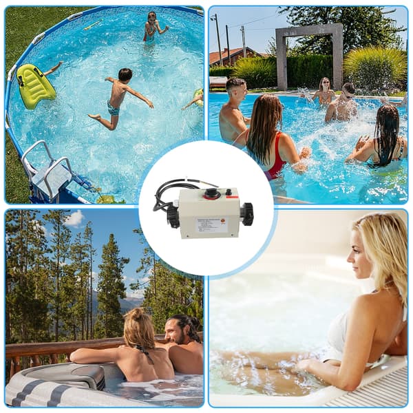 Poolvärmare Säkerhet Pool Värmesystem Poolvärmare