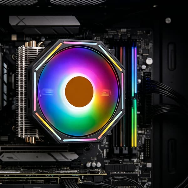 CPU-radiatorudskiftning Grafikkort Desktop Køleventilator til LGA775/115X