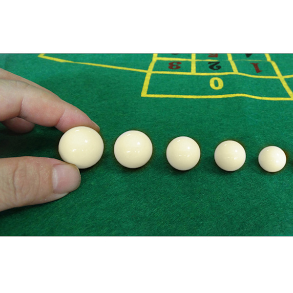3 kpl amerikkalaista rulettipalloa kasino rulettipeli pallo 12/15/18/20/22mm 22MM