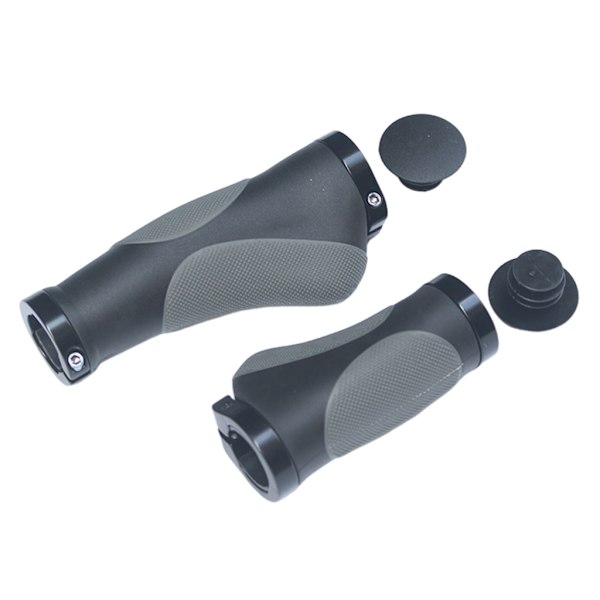 1 par styrehåndtak Ergonomisk håndtaksdeksel Sklisikkert for terrengsykler Two long handles