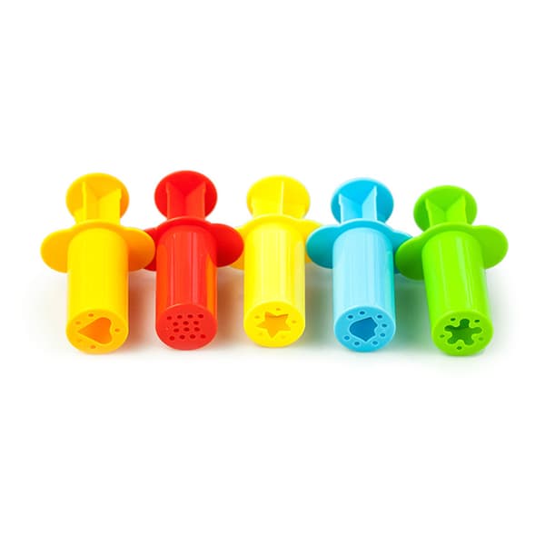 til Smart Dough Tools 5x/sæt Plasticine Squeeze Sæt Ekstruderingsværktøj til Børnespil