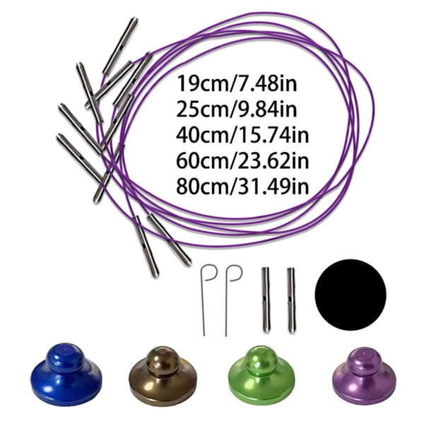 3.0-6.0mm Rundsticka Utbytbar Rundsticka Set