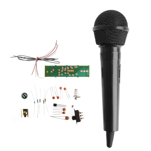 Trådlös mikrofon FM Kit Träning Elektronik Produktionsdelar DIY