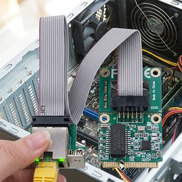 Mini PCIE Gigabit Ethernet netværksadapter RTL8111F Chip 10/100/1000Mbps
