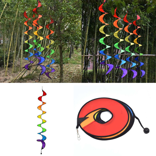 Studie/Cafeprydnad Dekor Heminredning Vindstrumpa Design Tygtillverkad Sommarsemesterfest Favor Rainbow Windmil