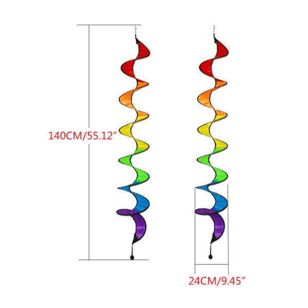 Studie/Cafeprydnad Dekor Heminredning Vindstrumpa Design Tygtillverkad Sommarsemesterfest Favor Rainbow Windmil