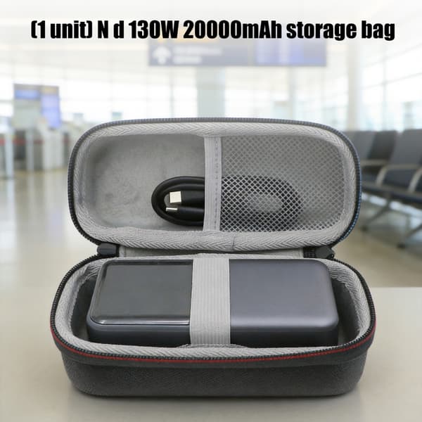 Resevänlig förvaringsbehållare för Nexode 20000mA 130W Powerbank-fodral