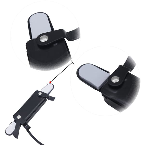 Gitar Pickups 6 Hull Lydhull Transduser Forsterker med Kabel, 6.35mm Socket