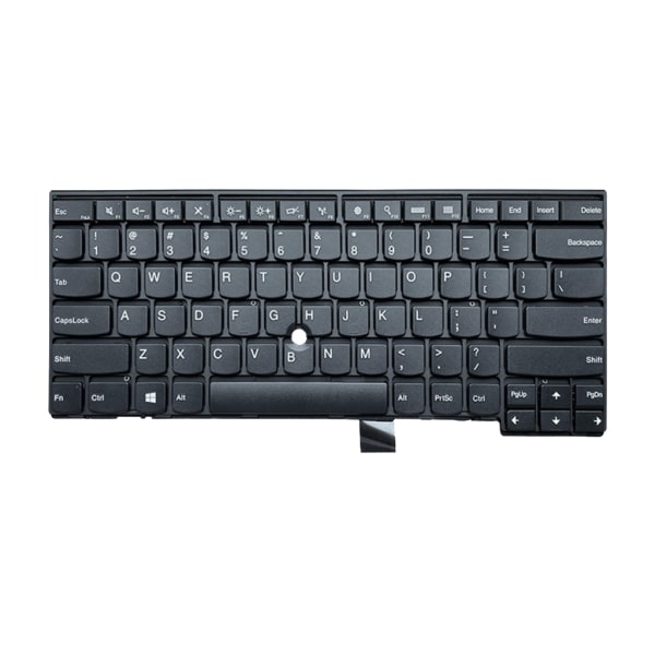 Ersättningsknappsats för bärbar dator för ThinkPad T440 T450 L450 T450S E458 Laptop US Layout Engelskt tangentbord null - With rocker without 
