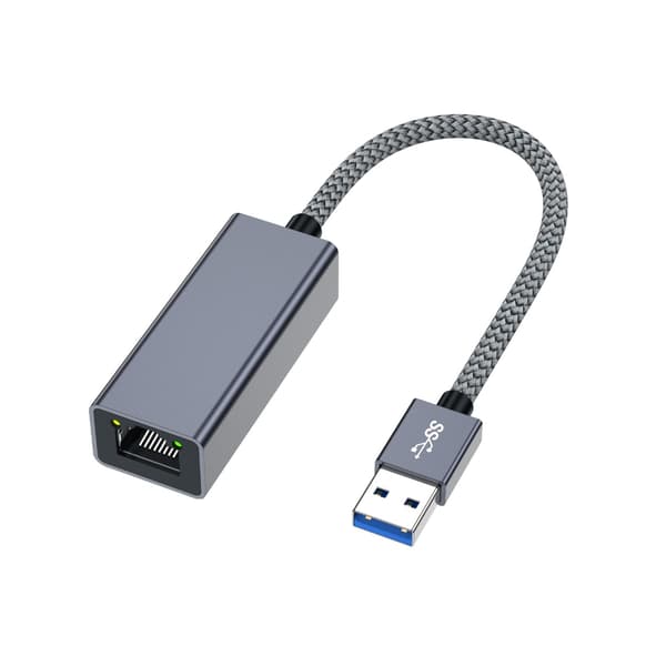 USB3.0 til RJ45 1000M Ethernet Adapter Forbedrer Enhedens Hastighed Ledningsforbindelse