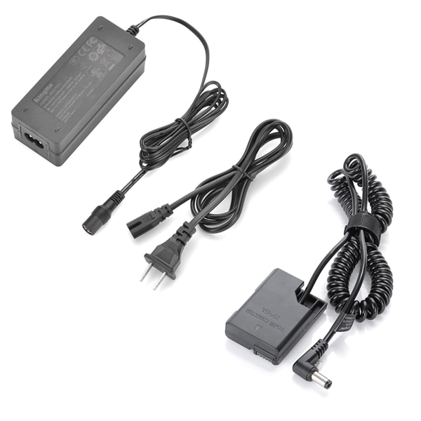 För Rebel T3i T2i T5i T4i Kiss X6 Kiss X5 Kiss X4 700D 650D 600D 550D,LP-E8 AC Power Adapter Dummy Batteri null - US