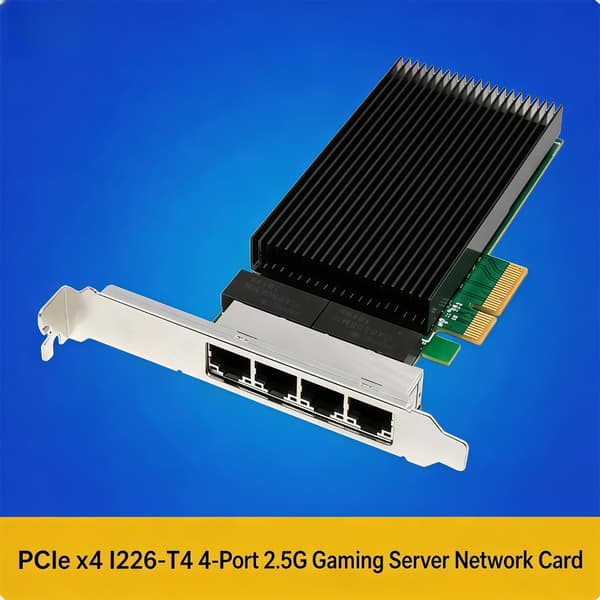 Avancerat PCIe-nätverkskort som stöder energieffektivt Ethernet