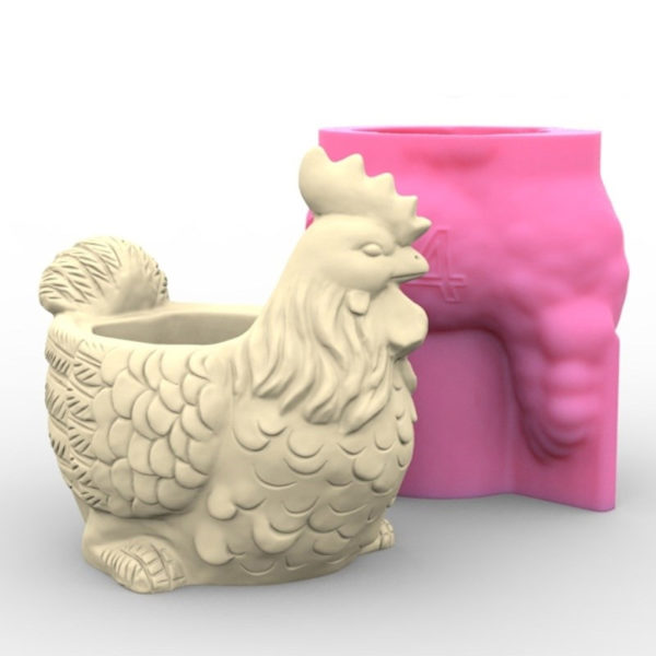 Sarjakuva silikoni mold Betoni molds Kukon muotoinen mold