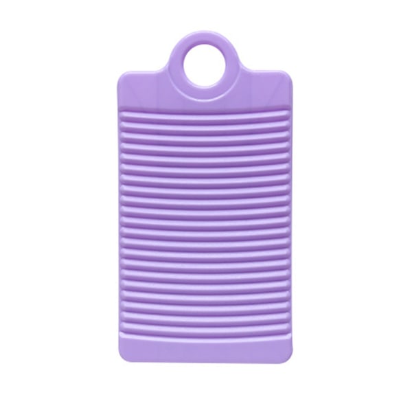 Hängande tvättbräda Plast Handfat för hushållsbad Halkfri tvättbräda Purple