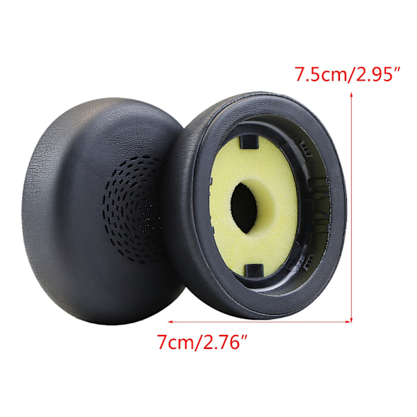 Erstattningsøreputer for Evolve2 75 Headset Øreklokker Øretelefon Erme