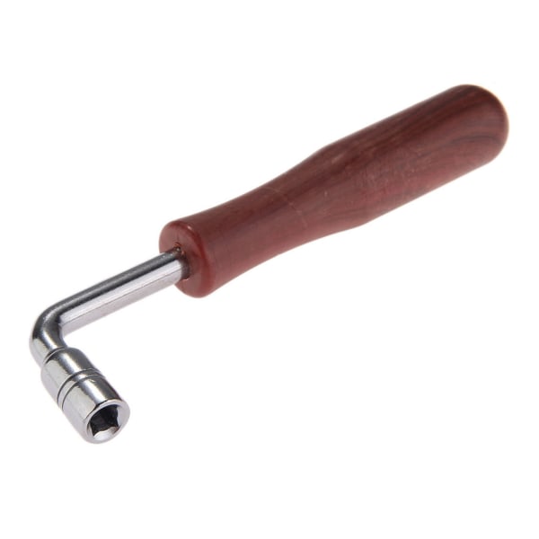 Lyra String Tuning Skiftnyckel Piano Tuning Hammer L-Shape Tuner Skiftnyckel Yrke Piano Tuning Tool Hammer för Key Tuner Ha