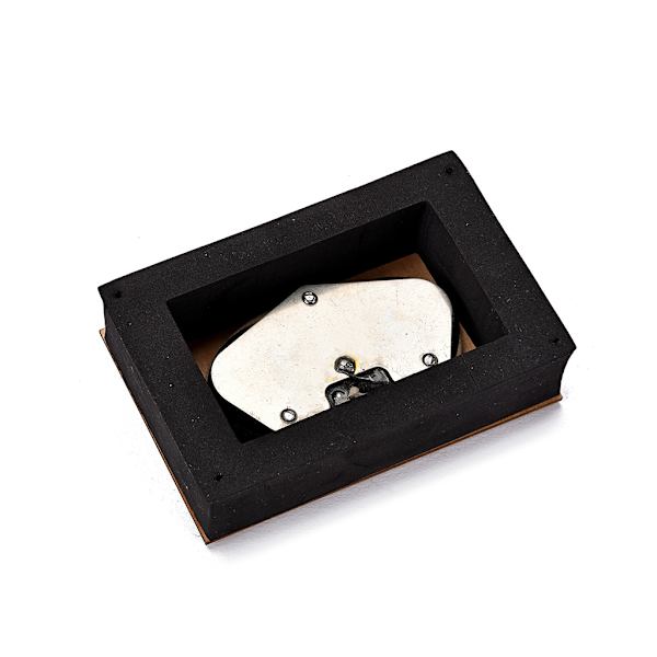 Alnico 5 S-trat Single Coil Bridge Pickup for Elektrisk Gitar Deler, Svart