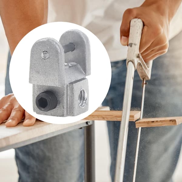 2-delt metalsavsklingeholder konverteringssystem stiftefri adapter