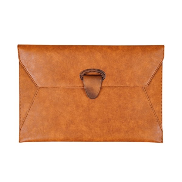 Håndholdt File Folder Opbevaringstaske Læder File Folder Laptop Sleeve Dokumenttaske null - 5