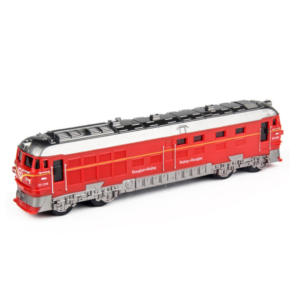 1:87 Alloy Train Lelu pojille/tytöille Tee-se-itse-lelu, aivoharjoittelu Syntymäpäivälahjat 6–8-vuotiaille lapsille liikennetietolelu