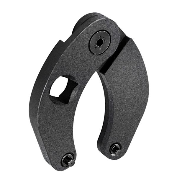 Musta säädettävä laippamutteriavain hydraulisylintereille useimmissa maatalous- ja rakennuskoneissa case 480E/580/580D