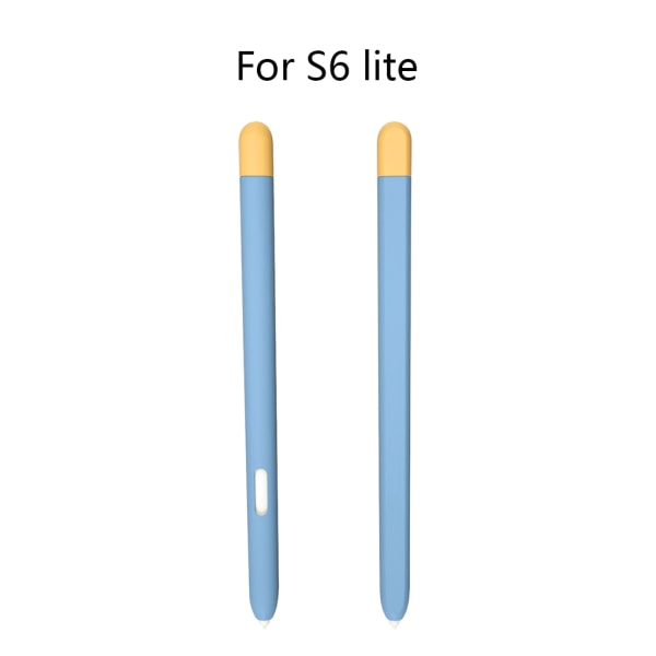 Mote flere farger myk silikon stylus for etui for Tab S6 Lite/S7 nettbrett for berøringspenndeksel