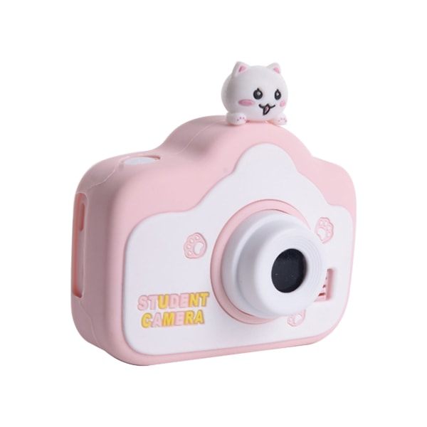Barnkamera Mini Selfie-videokameror för 3 till 12 år Flickor Pojkar Jul Födelsedag Festival Barn Presentleksaker Pink
