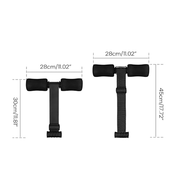 Nordics Hamstring Curl Strap Hemma Träning Utrustning för Styrketräning
