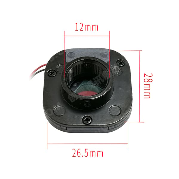 M12 Linsefatningsholder Dobbelt Filteromskifter til HD IR CUT Filter