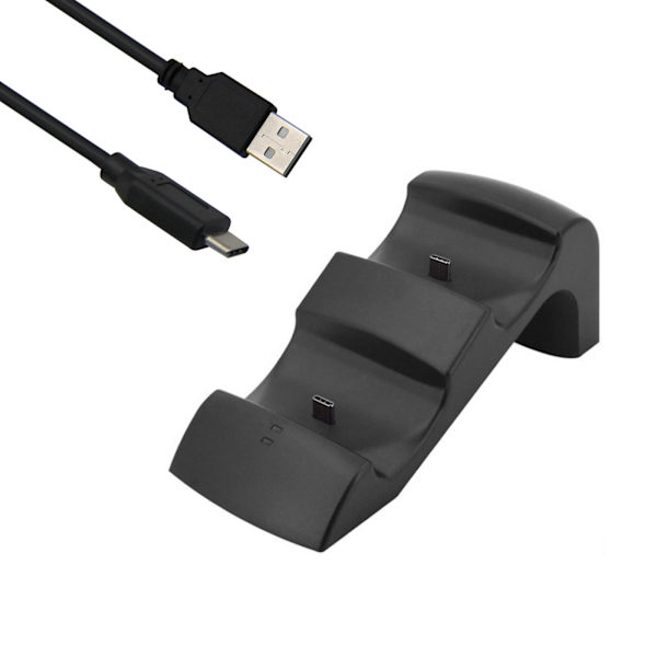 Handtagskontroll USB laddare Dubbel typ C Laddningsdocka Stativ Station Vaggahållare för spelkonsolens Gamepad