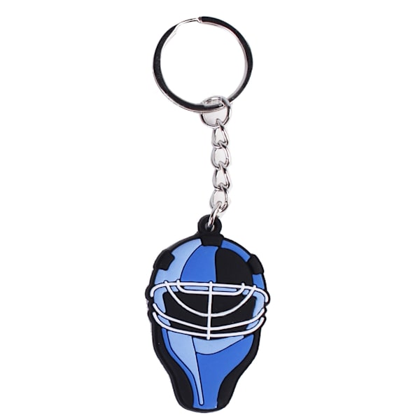 Fashion Ishockey Nøglering Taske Charm Tegneserie Vinter Sport Vedhæng Nøglering 6