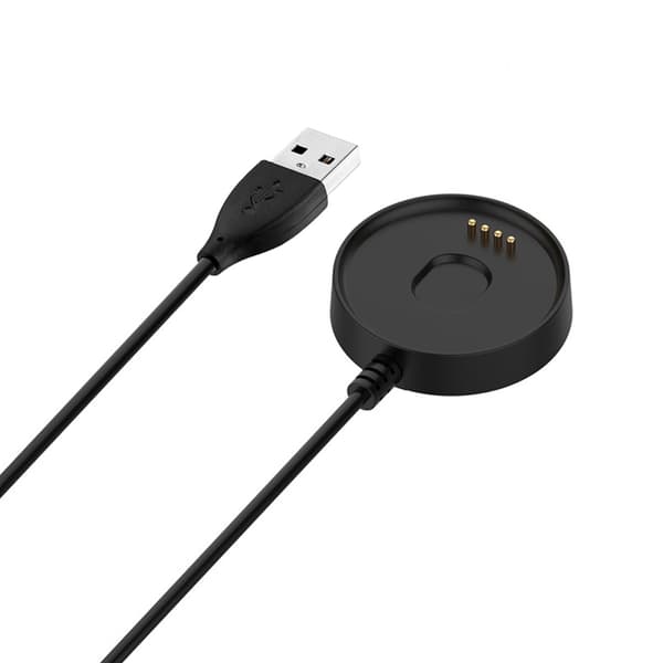 Vugge USB-ladekabel Strømadapterholder Ledning Opladerledning til Ticwatch C2