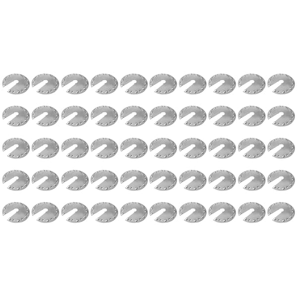 Jordningsklämma för solpanelmodul, 50-pack