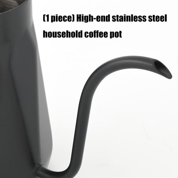 Rustfri Stål Svanenhalskedler 700ml Kaffekande Med Termometre