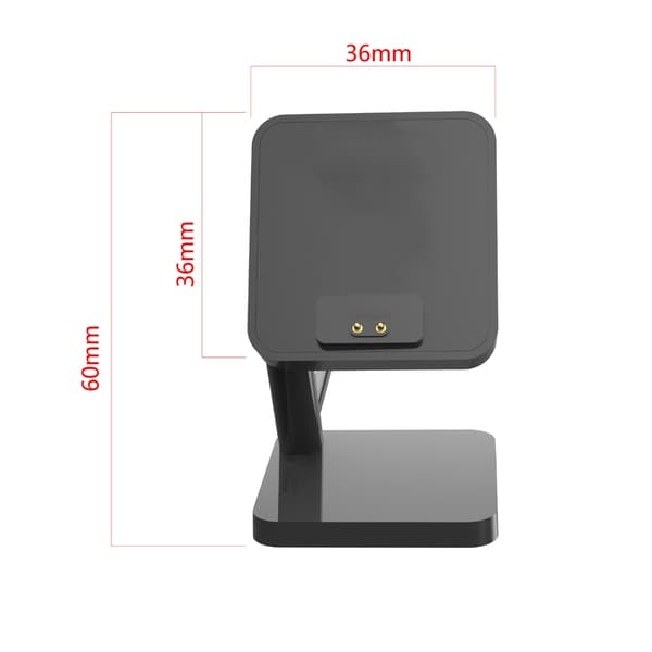 Strømforsyningsadapter Oplader Ladekabel Stand Dockingstation til MiBand 8 Pro