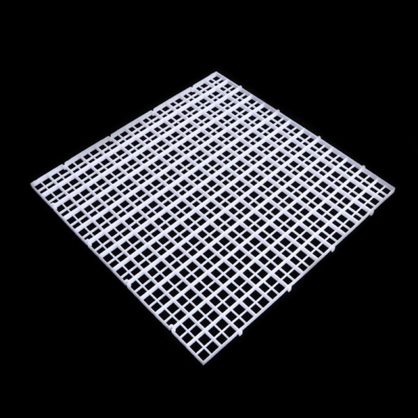Aquarium Divider Plast Grid Isolation Board Light Diffuser Bunnfilterbrett White