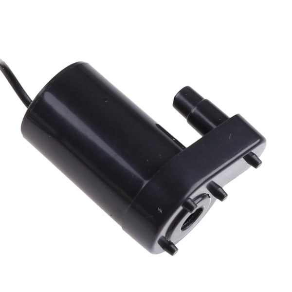 Mikrodränkbar vattenpump Fisktankar Akvarium USB driven för DC 5V 2-3L/min Laddare Minimotor Vattenpumpstillbehör Black