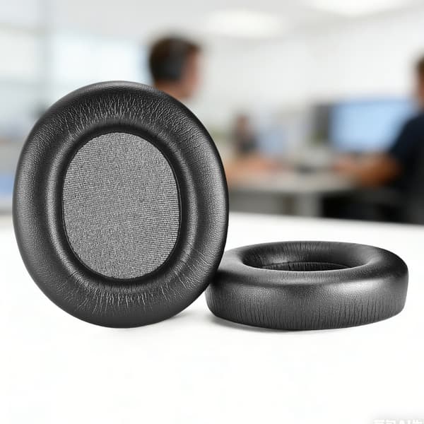 Svampfylld öronkudde i proteinläder för ROG Pelta-headset