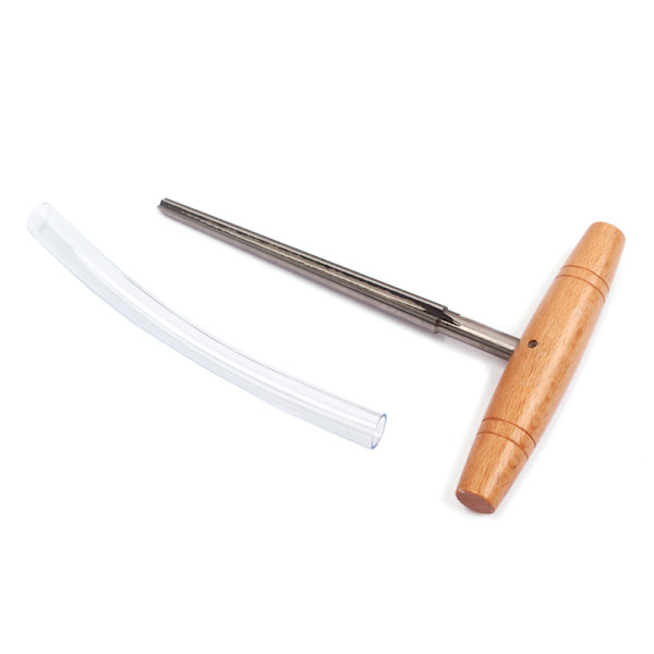 Fiolinpinne Hole Reamer 1:26 konisk trehåndtak for 3/4 4/4 fioliner Luthier-verktøy