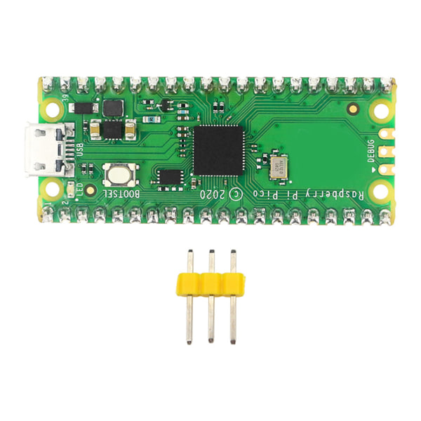 Raspberry Pi Pico Development Board Mikrokontroller Dual-core ARM Cortex M0+ Processor 133 MHz Driftsfrekvens