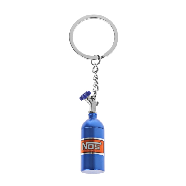 Universal Metal til Nøglering Nøglering Holder Keyfob Turbo Nitrgen Bottle Car Sty