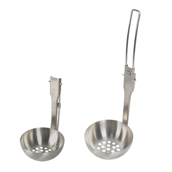 Foldbar Ske Foldbar Bestik i Rustfrit Stål Suppeøse/Si Leaky Spoon
