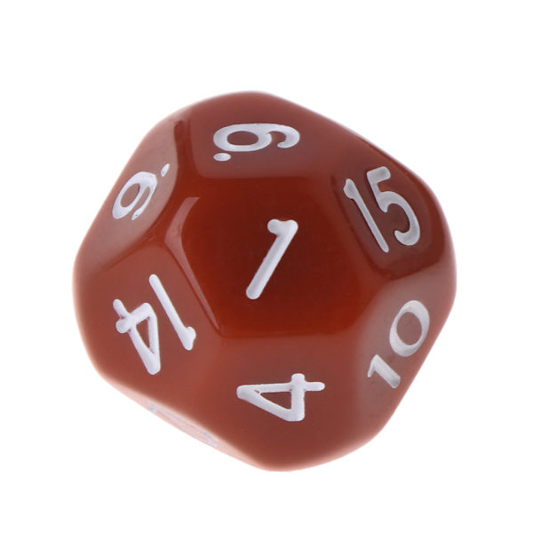 10 stk. 16-sidet terning D16 polyhedral terninger til brætspil