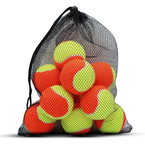 12 stk. tennisballer for strender, høy elastisitet, slagfasthet