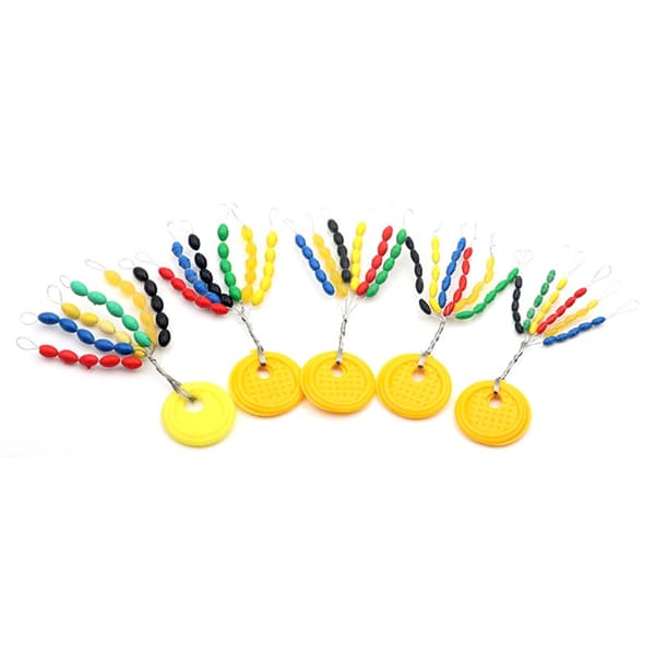 Ovale Fiskeflåd Bobbers Stopper Flåd Synke Lod Stop Rig Buffer Connector